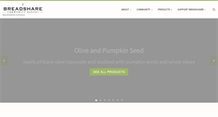 Desktop Screenshot of breadshare.co.uk